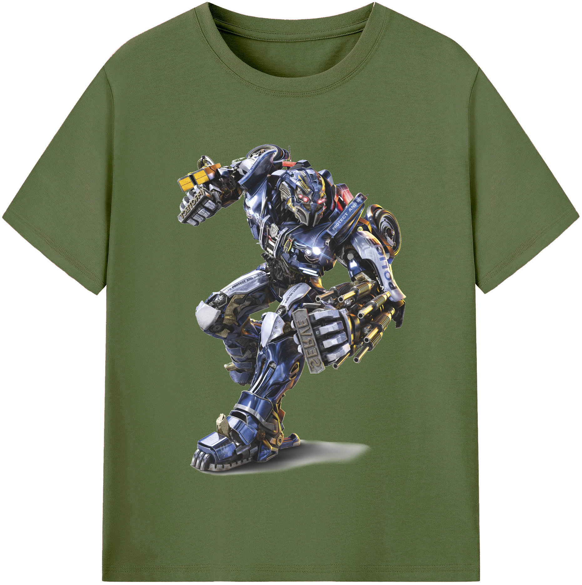 （画像用）  綿100％半袖Tシャツ（フロントプリント）